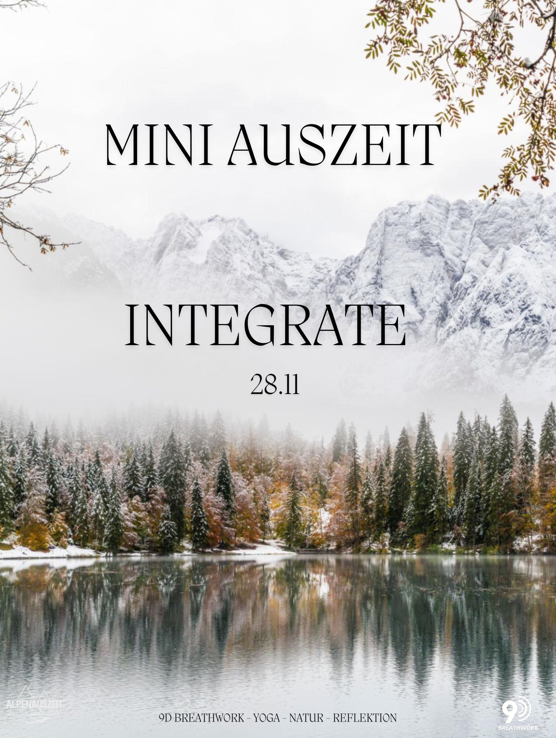 Mini Auszeit in Garmisch-Partenkirchen | Yoga & Breathwork 28.11.2026